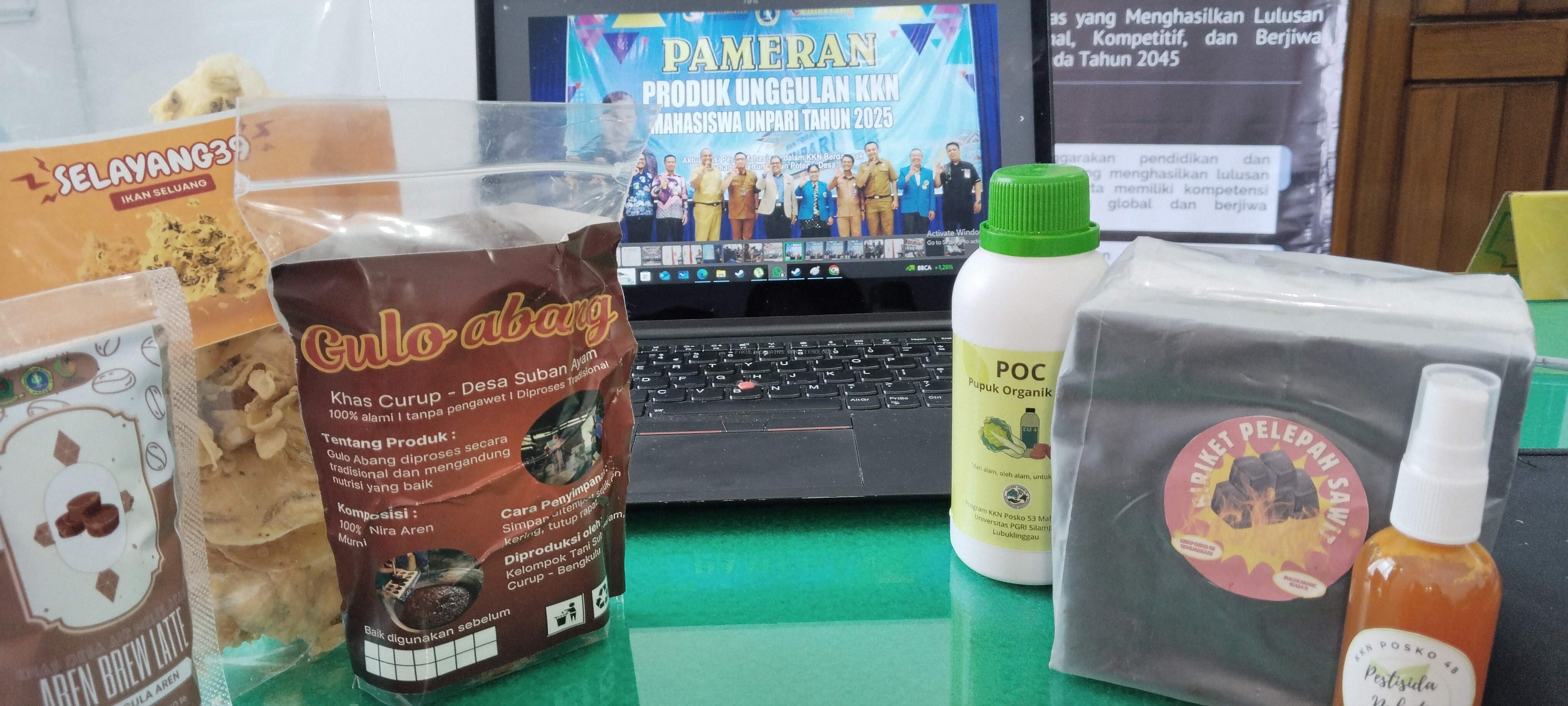 Pameran Produk Unggulan KKN Mahasiswa Universitas PGRI Silampari 2025